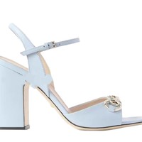 Sandales d'été pour femmes à bout carré ouvert et talon épais, style européen et américain, chaussures habillées, fabrication ODM/OEM