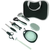 Ensemble de toilettage pour chien Furrivo 8 en 1 avec logo personnalisé, toilettage des chiens, kit de toilettage pour chien