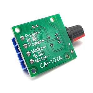 CA-102A PWM DC มอเตอร์ควบคุมความเร็ว 1.8V 3V 5V 6V 12V สวิตช์ควบคุมความเร็ว 2A 1803bk - Product Image 2