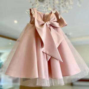 Summer Princess Tulle Tutu <b>Kids</b> Dress Wedding Flower Girl Gown Pageant Birthday Elegant Party Stage Performance <b>Costume</b> Set - Product Image 6