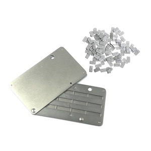 Tùy chỉnh CNC gia công kim loại Crypto Ví Crypto hạt giống Lưu trữ Crypto Ví nhôm chải cơ khí mật khẩu ghi lại cuốn sách - Product Image 1