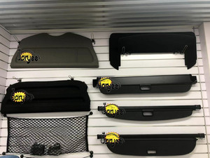 Estante de paquete de maletero para Land <span class=keywords><strong>Rover</strong></span> Discovery 4 2005-2015 piezas de carga de maletero equipaje cortina de privacidad asiento trasero divisor Interior sombra - Product Image 5