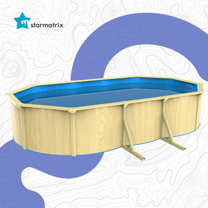 Starmatrix sp493612b/BW thép tường hồ bơi thép tường <span class=keywords><strong>inground</strong></span> hồ bơi Kit - Product Image 2