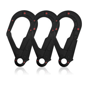 Jensan Logo personnalisé Double <span class=keywords><strong>Action</strong></span> Crochet Isolation Surmoulé Échafaudage pour l'industrie lourde Électricien Travail Diélectrique Corde Snap - Product Image 1