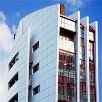 Aludream 4mm alucobond PVDF Revêtement ACP ACM Façade Panneau de revêtement mural Matériaux extérieurs Panneau composite en aluminium