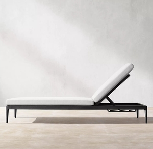 Vente en gros <span class=keywords><strong>de</strong></span> mobilier d'extérieur, jardin, plage, chaise longue en aluminium, piscine réglable, lit <span class=keywords><strong>de</strong></span> bain <span class=keywords><strong>de</strong></span> <span class=keywords><strong>soleil</strong></span> avec coussin - Product Image 3