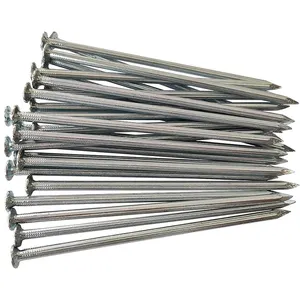 Round Iron Galvanized Woodworking 1'' 1.5'' 2'' 3'' Common Wire Nails For Saudi Market
