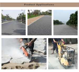 Lame de scie à béton et asphalte de qualité industrielle 14\" 350 mm à coupe rapide, soudée au laser, OEM personnalisée pour la construction et la découpe de routes - Product Image 6