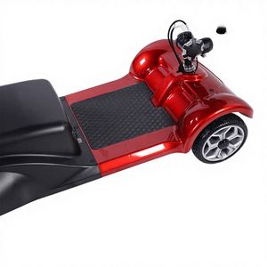 Shengrui Lightweight 4-Wheel Steel Electric <b>Mobility</b> <b>Scooter</b> for Elderly Adults 180kg Capacity 24V 12Ah <b>Foldable</b> Handicapped - Product Image 5
