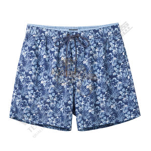 Bañador de Natación para Hombre de Alta Calidad al por Mayor, Shorts Transpirables con Estampado de Flores y Hojas a Precio de Fabricante - Product Image 5