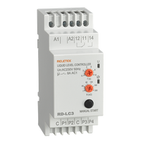 RELETEK RD-LC3 Contrôleur de niveau de liquide miniature haute puissance AC220V 50/60HZ Module de prix du capteur Montage sur rail DIN scellé