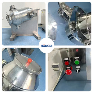 Mezclador Tridimensional de Acero Inoxidable para una Mezcla Uniforme de Pigmentos, Detergentes en Polvo y Productos Químicos Industriales - Product Image 5