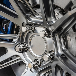 Nuevas Llantas de Aleación Forjadas 5x100/112/114.3/120 de 18-22 Pulgadas, Diseño Cóncavo Negro Semi-Brillante Personalizado para SUV, Gran Venta - Product Image 3