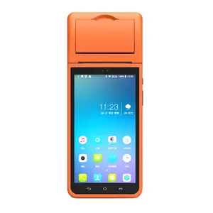 Máy Pos Thanh Toán Android 8.1 Máy In Đầu Cuối POS Cầm Tay Với Máy Quét Mã Vạch 1d 2d