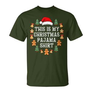 Esta es mi camiseta navideña para mujer, camiseta navideña, regalo navideño - Product Image 1