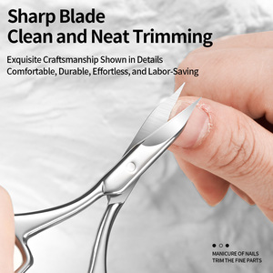 Ciseaux à <span class=keywords><strong>ongles</strong></span> professionnels brevetés 3,5 mm en acier inoxydable robuste <span class=keywords><strong>pour</strong></span> <span class=keywords><strong>ongles</strong></span> épais et coupe de précision - Product Image 4
