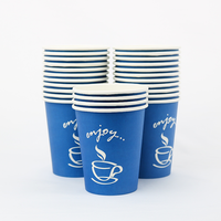 Tasse à mur unique écologique du conteneur 8oz de nourriture à emporter avec la tasse de papier de café de logo