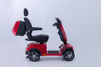 Scooter électrique haut de gamme R5SE pliable à 4 roues pour parcs, jardins et utilisation en extérieur