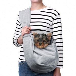 Free Sample <b>Dog</b> <b>Sling</b> Carrier for Small <b>Dogs</b> pet <b>slings</b> with extra pocket storage <b>sling</b> with storage pocket Multiple color - Product Image 1
