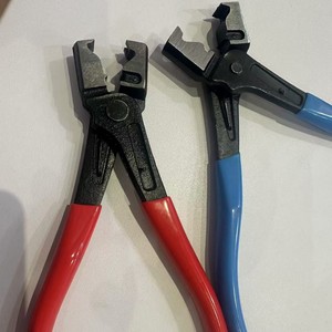 Pince à colliers de serrage <span class=keywords><strong>Clic</strong></span> & <span class=keywords><strong>Clic</strong></span>-R pour soufflets de cardan et conduites de carburant automobiles, réparation automobile, vente en gros OEM - Product Image 6