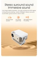 Veacine T6PLUS Produit intelligent Mini projecteur portable LED 1080P Support Home cinéma 230 ANSI Lumens 8G WiFi6 Mise au point