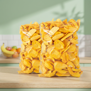 Rodajas de Durian Secas Envasadas al Vacío, Dulces y Crujientes, Bocadillos de Fruta Natural, Orgánicos, Veganos, Saludables - Product Image 3