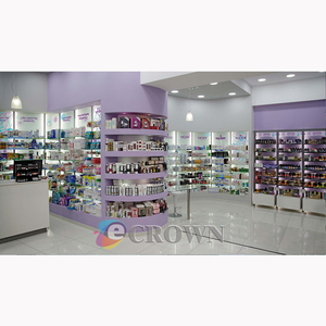 Drugstore <strong>Armoire</strong> Counter <strong>Pharmacy</strong> Cabinet Drugstore Shop showcase Cabinet for Mall showcase Shop Counter OEM - Product Image 6