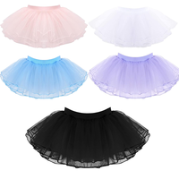 Rok Tutu Balet Anak Perempuan Grosir Berkualitas Tinggi Rok Tutu Pertunjukan Balet Fashion Rok Tari Tulle Bernapas untuk Anak-Anak