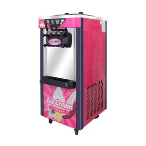 Machine de fabrication italienne pour la fabrication de crème glacée, pour remplissage de yaourt, verres souples, en vente