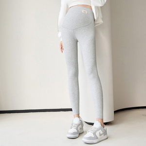 Pantalon de <span class=keywords><strong>maternité</strong></span> L-6XL grande taille Leggings automne et hiver vêtements d'extérieur avec pantalon en coton chaud épaissi en <span class=keywords><strong>polaire</strong></span> - Product Image 5