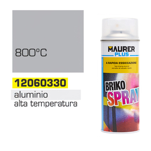 Vernice Spray in Alluminio Resistente alle Alte Temperature 400 ml. - Product Image 1