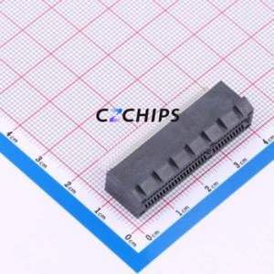 PCIE-064-02-F-D-EMS2 Gold Finger Connector P=1mm Connector ( Pitch: 1mm )( Total PIN Count: 64P )( Mounting Type: Clamp Plate ) - Product Image 1