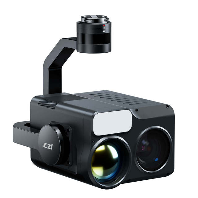 21TOPS AI CZI C30N Dual Light Gimbal Camera 3-Axis Stabilization Laser Ranging All Weather Drone Inspection Payload Wholesale