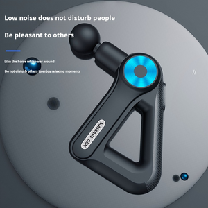 Pistola de masaje deportiva profesional de 9 velocidades para atletas con logotipo personalizado Gimnasio Triángulo 9 cabezas Masajeador muscular - Product Image 6