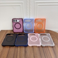 Coque Duo pour iPhone, transparente mate, magnétique, anti-chute, compatible avec la peau, nouvelle coque antichoc pour iPhone Duo
