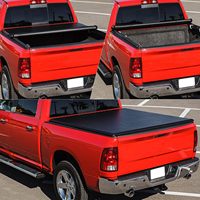 Bâche de benne enroulable en vinyle souple DNA Motoring TTC-RU-005 compatible avec les modèles F-250, F-350, F-450 Super Duty 6.5Ft Fleetside Bed Side de 1999 à 2016