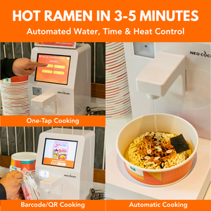NEO CUCINA Cuiseur de ramen commercial en libre-service, machine automatique de cuisson de ramen coréen instantané - Product Image 3