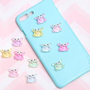 Wholesale Cute Eco-Friendly Marine Life Small Crab & Starfish <b>Resin</b> Charm Jewelry Accessories for Home Decor DIY - Product Image 2