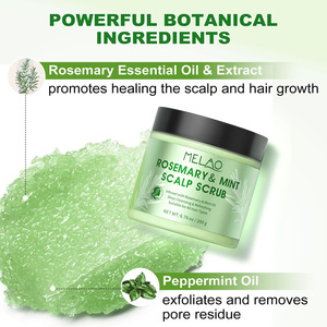 <span class=keywords><strong>Exfoliante</strong></span> Limpiador para Cuero Cabelludo y Champú Detox Puro de Romero para Control de Grasa y Cabello Sedoso, <span class=keywords><strong>Exfoliante</strong></span> de Romero y Menta para Cuero Cabelludo - Product Image 5