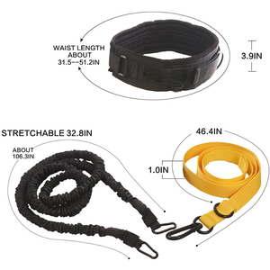 Đào tạo Bungee tập thể dục mắt cá chân đàn hồi hỗ trợ vải nhảy chạy nước rút tốc độ đình chỉ làm việc ra huấn luyện viên tập thể dục kháng ban nhạc - Product Image 2