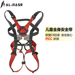 Al-Nasr Children's Climbing Safety Harness Nylon Full-Body Outdoor Mountaineering Rappelling Protection Large Small Size - Product Image 5