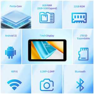 แท็บเล็ตเด็ก M7K 7 นิ้ว Quad Core พร้อม A100 แรม 4GB+รอม 32GB ระบบ Android 11 Wi-Fi รุ่นใหม่ - Product Image 5