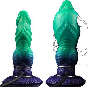 Grand Dildo Gonflable Monstre Fantastique Alien avec Ventouse Grand Dildo Réaliste en Silicone Gonflable Jouet pour Adultes - Product Image 1