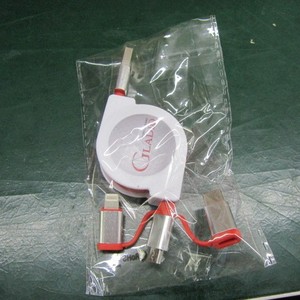 Abosen câble USB rétractable de type C pour téléphone portable Iphone câble de données en matière plastique Mt002 - Product Image 2