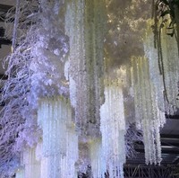 Bruiloft Huis Plafonddecoratie Kunstzijde Hangende Bloemen Voor Plafonddecoratie