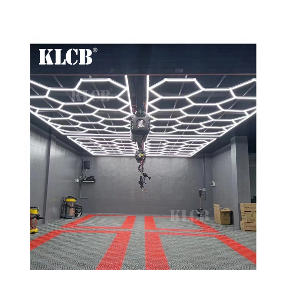 Factory Hexagonal Detailing Workshop Ceiling Led