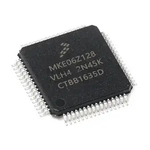 Xinborui MKE06Z128VLH4 originali 21 + microcontrollori a braccio LQFP-64 MCU Kinetis KE06: 48MHz Cortex-M0 5V/robusto MCU, 128KB Flash
