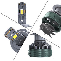 Accessoires automobiles P8Q 350W 50000LM 12V Ampoule automobile H11 H4 H7 9005 9006 9012 Phare LED Canbus pour voiture
