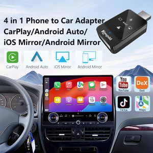 Adaptador de Pantalla USB-C Inalámbrico 4 en 1 Koogold con CarPlay y Android Auto, Control Remoto GPS para Netflix, TikTok, <span class=keywords><strong>Amazon</strong></span> <span class=keywords><strong>Prime</strong></span> <span class=keywords><strong>Video</strong></span> - Product Image 4