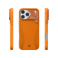Étui de téléphone en cuir artificiel, dissipation thermique, antichoc, pour iPhone 14-17, fabricant OEM ODM Chine